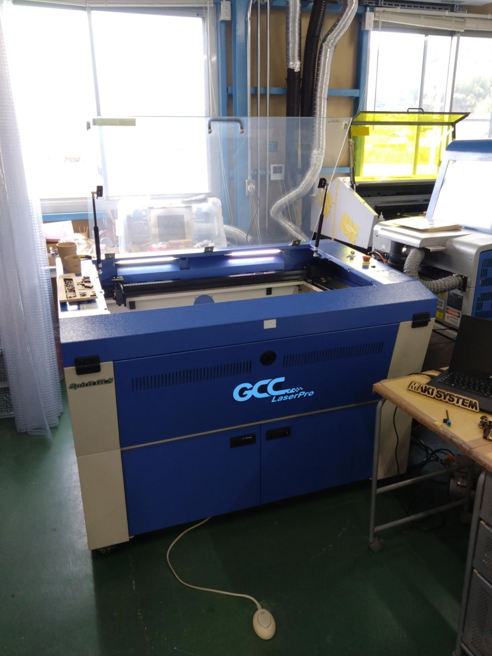 [SPIRIT GLS 80W] Processing area: 860x610mm (cutting only: 960x610mm)